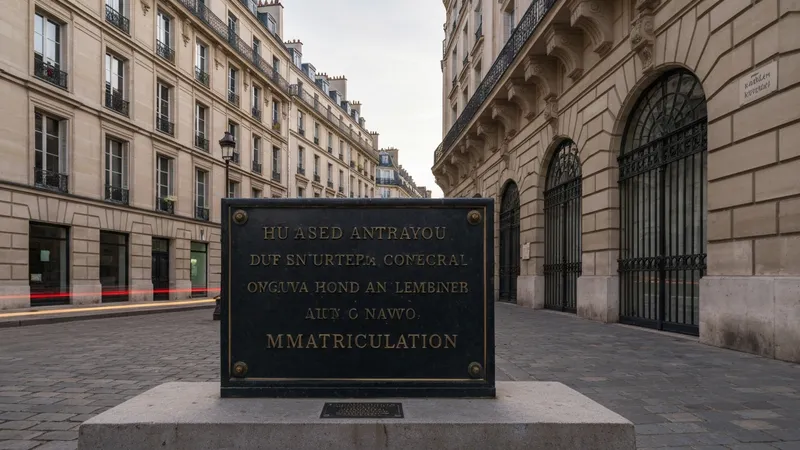 Réglementation des plaques d'immatriculation à Paris